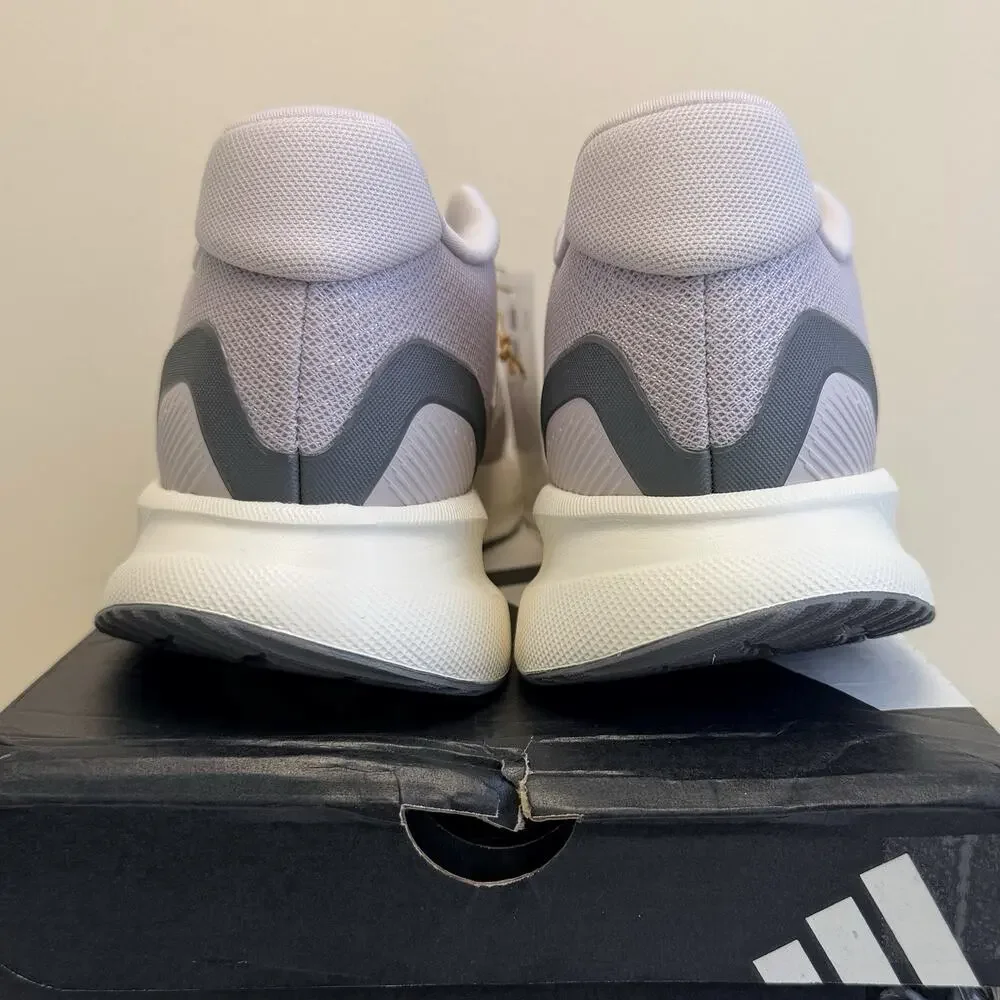 adidas Runfalcon 5 W Women’s US 8 Ice Purple White Black Running Shoes JQ9399